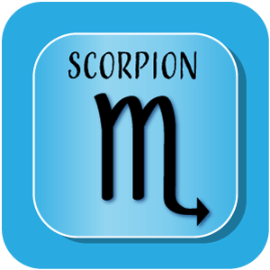 Sternzeichen Scorpion Symbol