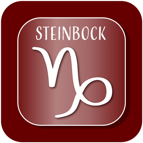 Sternzeichen Steinbock Sticker, künstlerische Darstellung