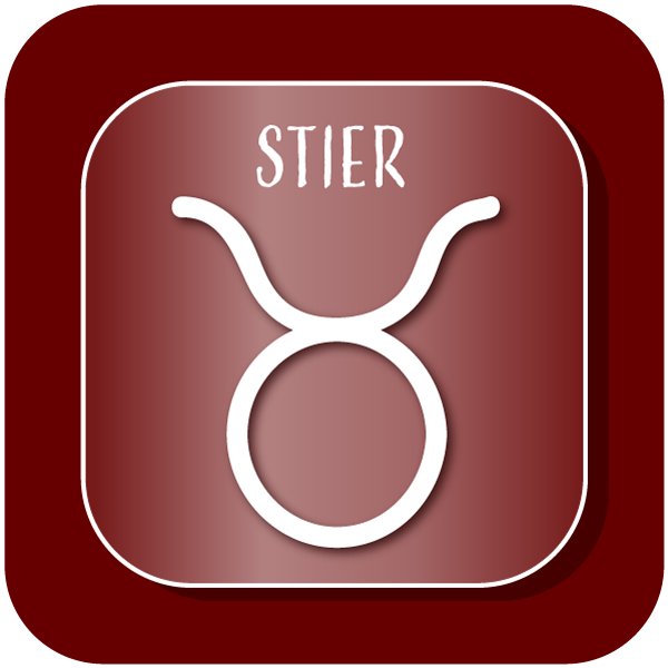 Sternzeichen Stier Sticker, künstlerische Darstellung